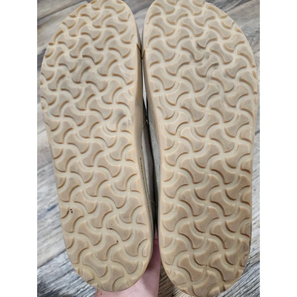 Birkenstock Oswego Suede Slip On Sneakers Sand Beige Mens 44 Loafers Mens US 11